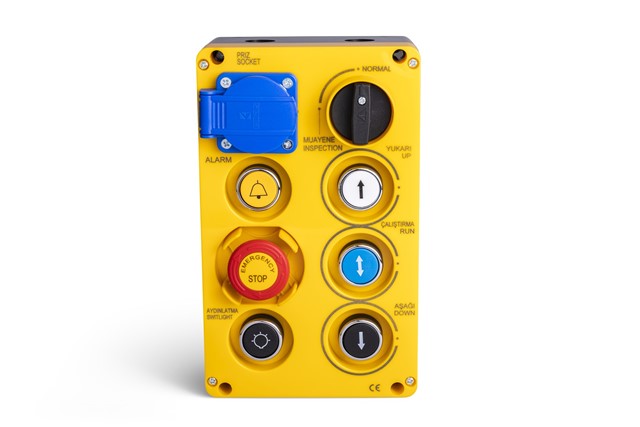 PA Series 8 Holes B101DB + B100DHL + B100DH + B100DM + B100DSZ + EPREU1M + PSA020ZA431AR Yellow-Black Lift Station